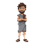 make me character david from bible
