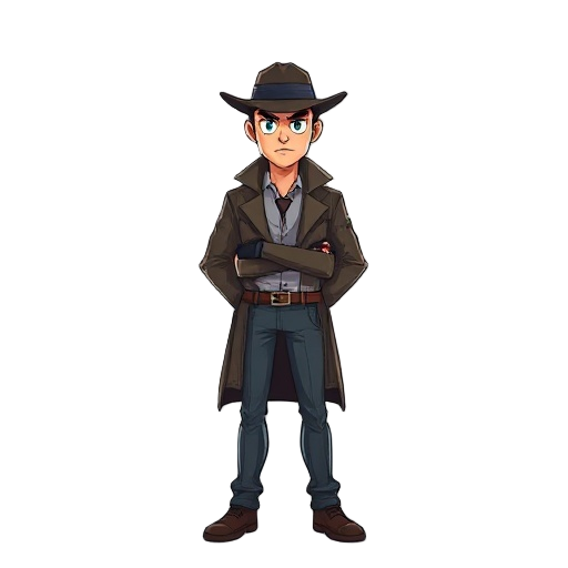 male detective