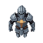 realistic knight wraist armor