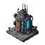 izometric building cyberpunk