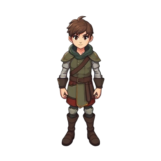 base humanoid rpg heroe character