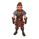 warrior, male