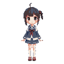 japanese school girl