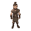 warrior, male