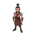 warrior, male, japanese style