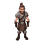warrior, male