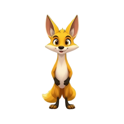yellow fox