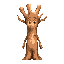 wooden living tree creature