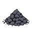 a pile of ashes 
