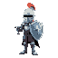 knight with the sword and shield 