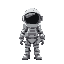 futuristic astronaut simple