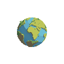 one planet no background, no blackout, islands