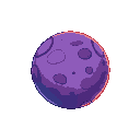 planet of alien or fantasy space cartoon