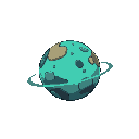 planet of alien or fantasy space cartoon