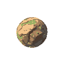 one planet no background, no blackout, terrain dry