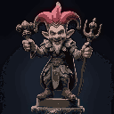 statue jester