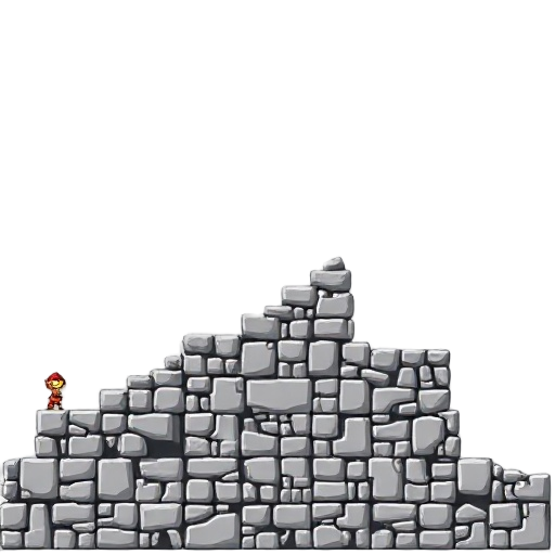 preciso de um tile set de escadaria, ela precisa ser branca com detalhes em cinza e vou usa em jogo plataforma