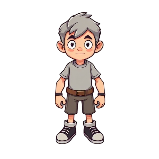 create frieren sprites sheet charatcter