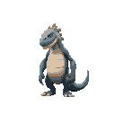 side view monster