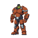 side view walking pos hulkbuster man flat 
