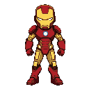 side view iron man