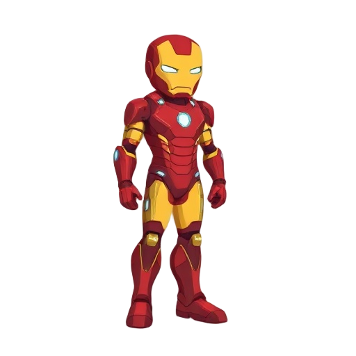 iron man flat side view