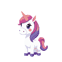 unicorn pixel basic template