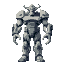 a giant titan called the "harmonic simulacrum". a fetishized pastiche of late capitalist culture.
