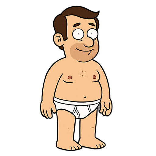 man , in panties
