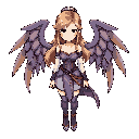 create an rpg-style character like those from super nintendo. create a beautiful woman inspired by the game final fantasy.