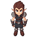 crie um personagem no estilo rpg, como os um boss  inspirado no jogo final fantasy.