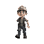 miner walking
