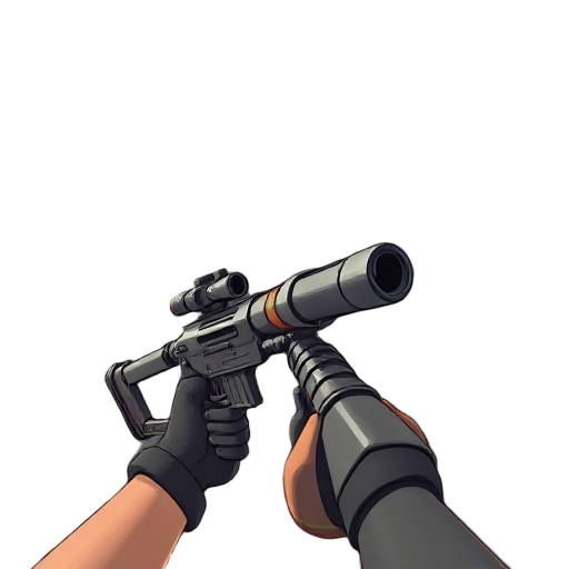 railgun, first person view