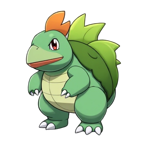 16 pokemon-style grass rooster like bulbassaur