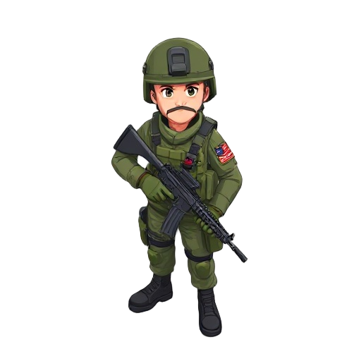 modern realist us soldier