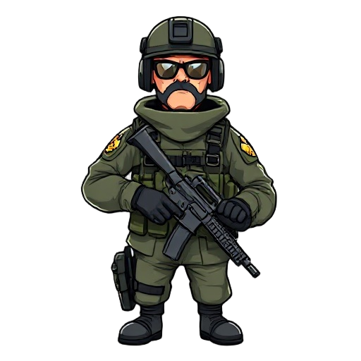 modern realist us soldier