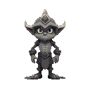a 2d cartoon  thoad character fantasy  for plataformer 2.5d,, sprite sheet run