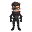 rogue, eye mask, sci-fi, with eye patch, male