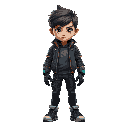 cyberpunk boy