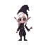 dark fanatsy white hair elf