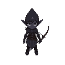 dark elf with bow