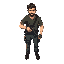 man with a rifle