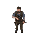 man with a rifle