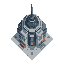 futuristic building