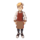 a tall blond cuisine chef