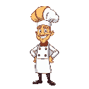 a tall blond cuisibe chef