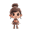 a girl 