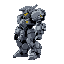 armored core style humanoid mecha side view