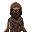 aesthetic ultra realistic tall no face only mask with scarf character cyberpunk dune mad max style brown light brown and dark tones with mask 