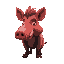 a red boar